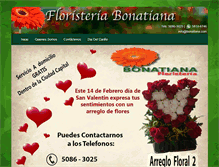 Tablet Screenshot of bonatiana.com